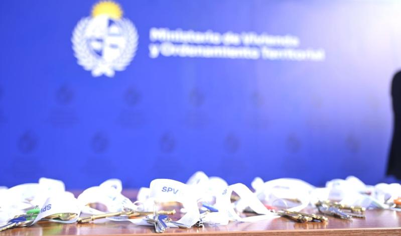 Llaves entregadas por el MVOT