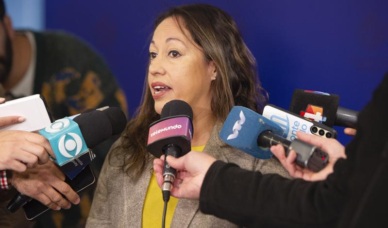 Cardona en conferencia de prensa sobre ajuste de combustibles