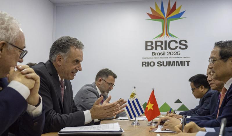 Orsi participó de tres encuentros bilaterales en BRICS 