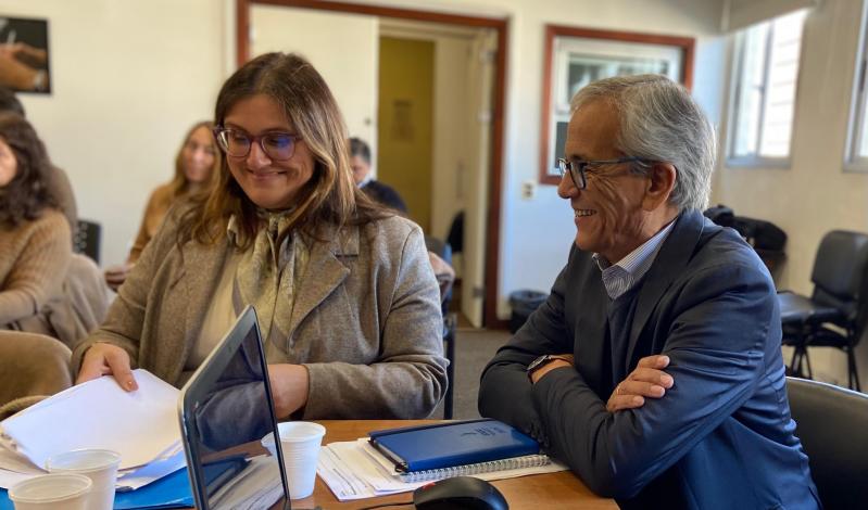 Ministro Castillo en reunión de Consejo Superior Tripartito