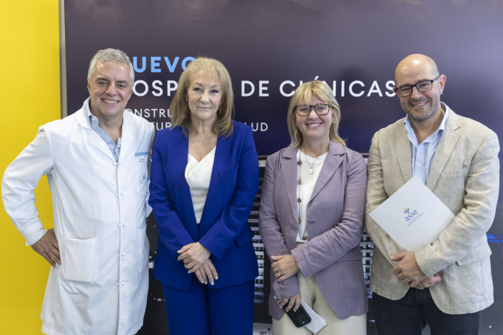 Álvaro Villar, Carolina Cosse, Cristina Lustemberg y Álvaro Danza