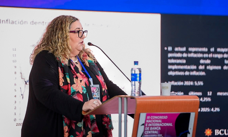 Vicepresidenta del BCU, Ana Claudia de los Heros