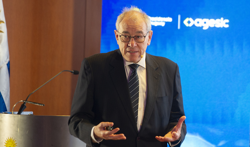 Daniel Mordecki durante la presentación del evento “El mundo es digital”