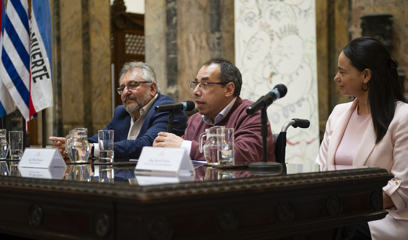 Pablo Genta, Pablo Menoni y Karina Fortete