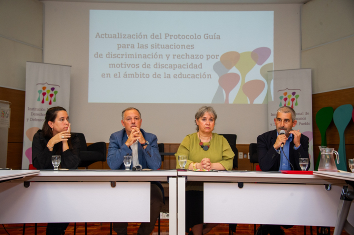 Presentación del Protocolo guía para situaciones de discriminación y rechazo por motivos de discapacidad en el ámbito ed