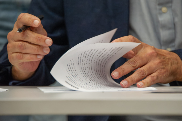 Firma del acuerdo