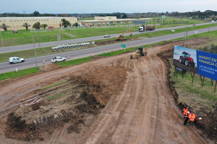 Obras en intercambiador