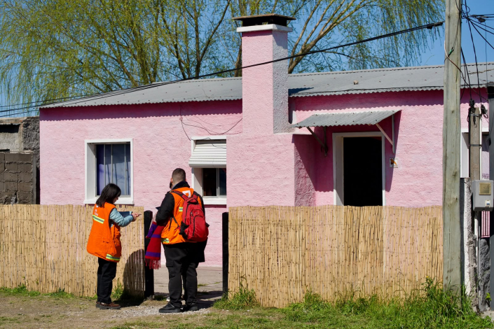 Encuestadores de Más Barrio en Durazno