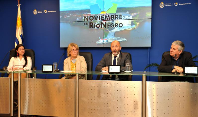 Mintur presenta actividades en Río Negro en noviembre