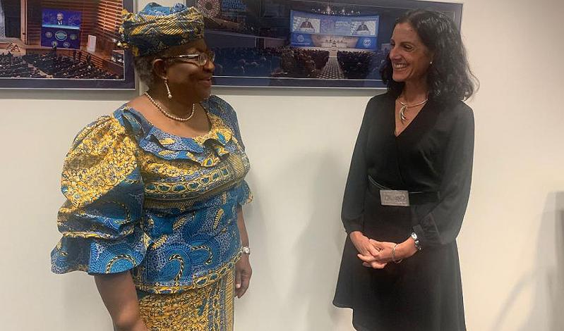 Ministra Azucena Arbeleche en Washington DC