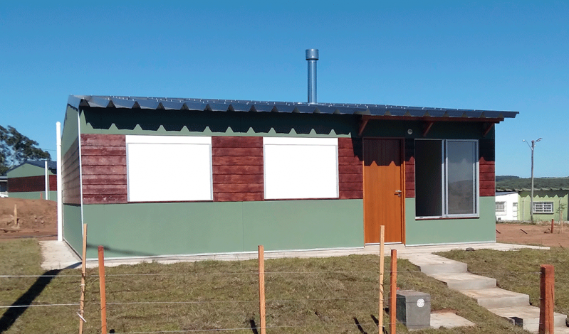 Casas de madera sustentable en Rivera