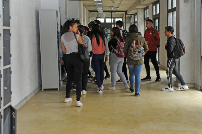 Liceo n°.67 de Piedras Blancas, Montevideo. Archivo.