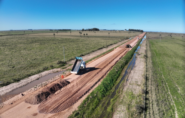 Obras en ruta 14