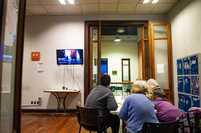refugio para personas en situación de calle