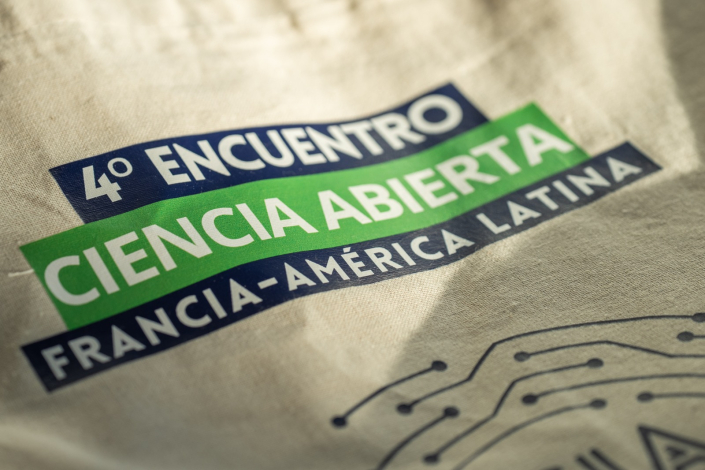 Logo del 4º Encuentro de Ciencia Abierta