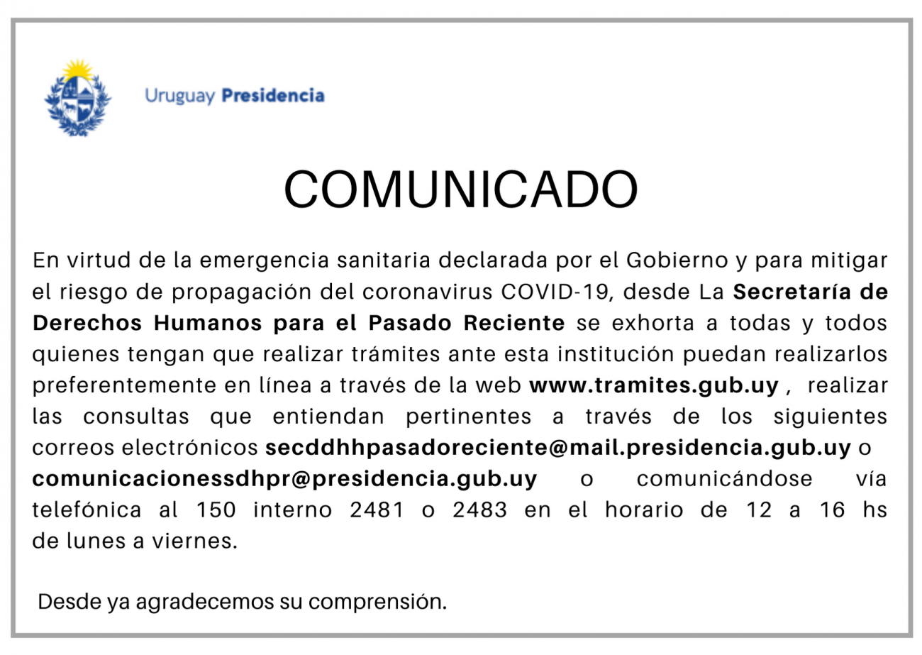 Comunicado Comunicado