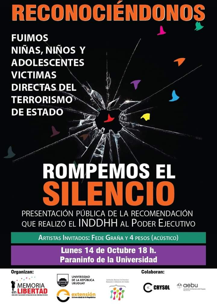 Invitación Rompemos el Silencio Invitación Rompemos el Silencio