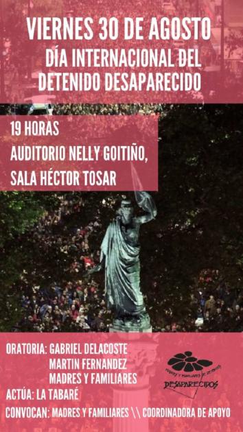 Día Internacional del Detenido Desaparecido Día Internacional del Detenido Desaparecido