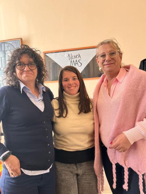 Antonella Torelli, Alejandra Casablanca, Collette Spineti. Antonella Torelli, Alejandra Casablanca, Collette Spineti.
