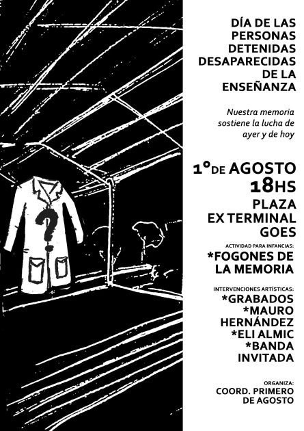Día de las personas detenidas desaparecidas en la enseñanza Día de las personas detenidas desaparecidas en la enseñanza