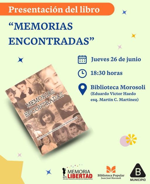 Presentación del Libro Memorias encontradas Presentación del Libro Memorias encontradas