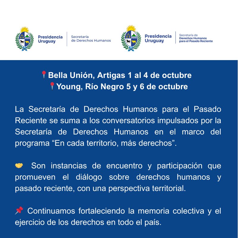  Recorrido Artigas y Rio Negro