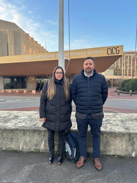 Representantes de SDHPR en CICG Representantes de SDHPR en CICG