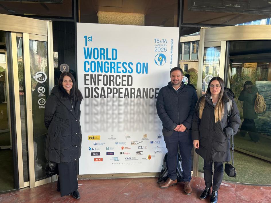 Representantes de SDHPR y de la Misión de Uruguay en Ginebra de MRREE Representantes de SDHPR y de la Misión de Uruguay en Ginebra de MRREE