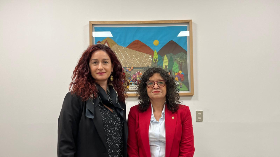 Reunión con la Directora del Museo de la Memoria y DDHH , María Fernanda García