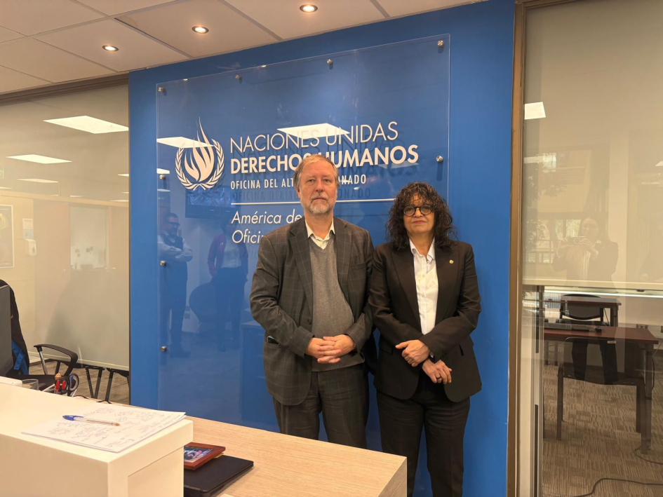  Reunión de trabajo con Jan Jarab Representante del ACNUDH