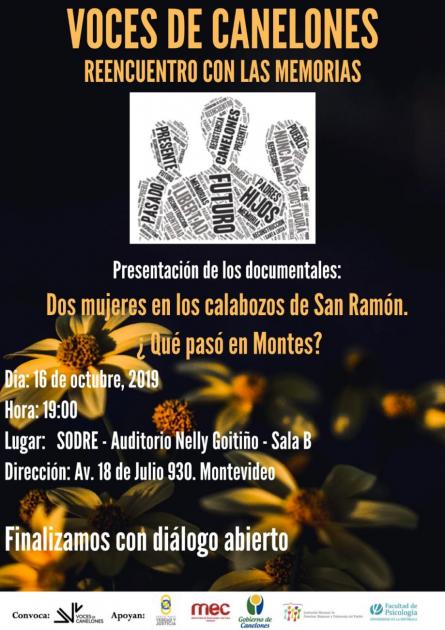 Invitación Voces de Canelones 