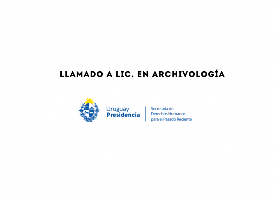 Llamado a Lic. Archivología