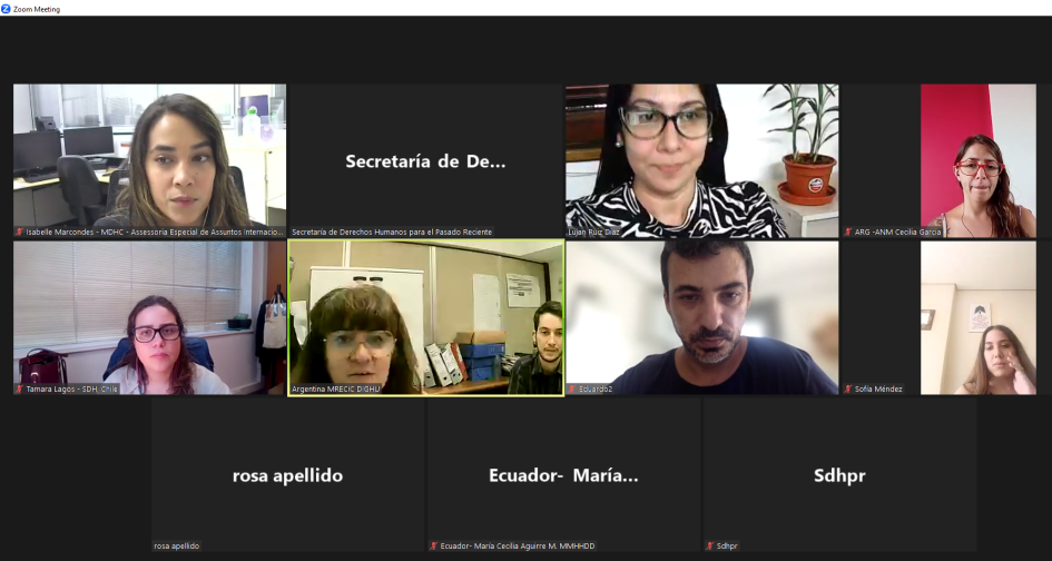 Reunión de GT de archivo. Reunión de GT de archivo.