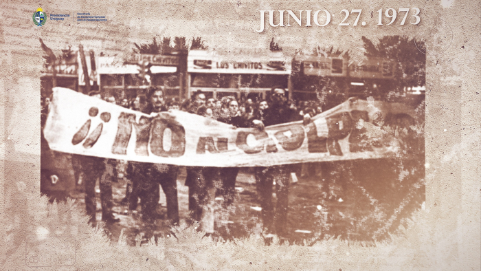 27 de junio de 1973 - No al Golpe