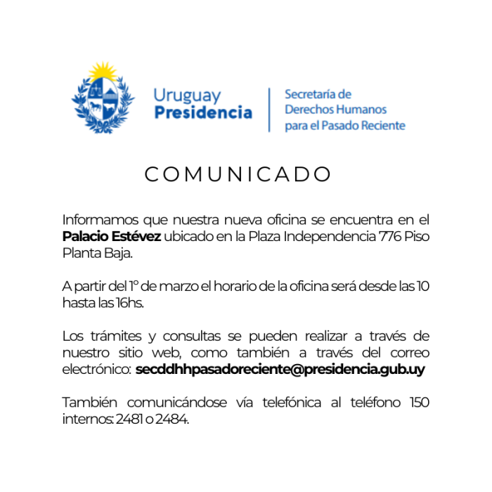 Comunicado