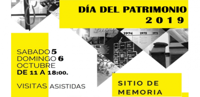 DIA DEL PATRIMONIO - SITIO DE MEMORIA