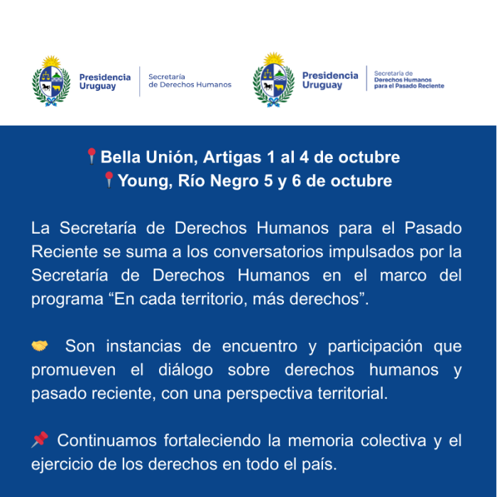  Recorrido Artigas y Rio Negro