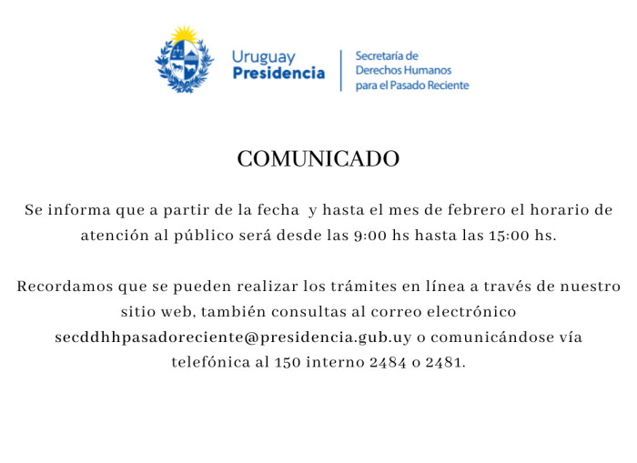 Comunicado