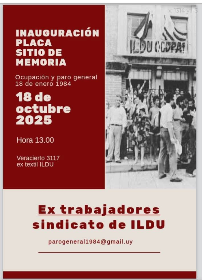  Inauguración placa de sitio de memoria