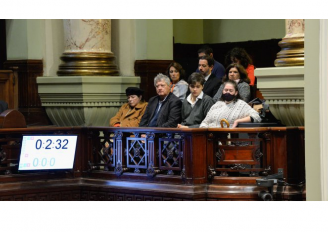 Foto tomada por el Departamento de Fotografía del Parlamento del Uruguay