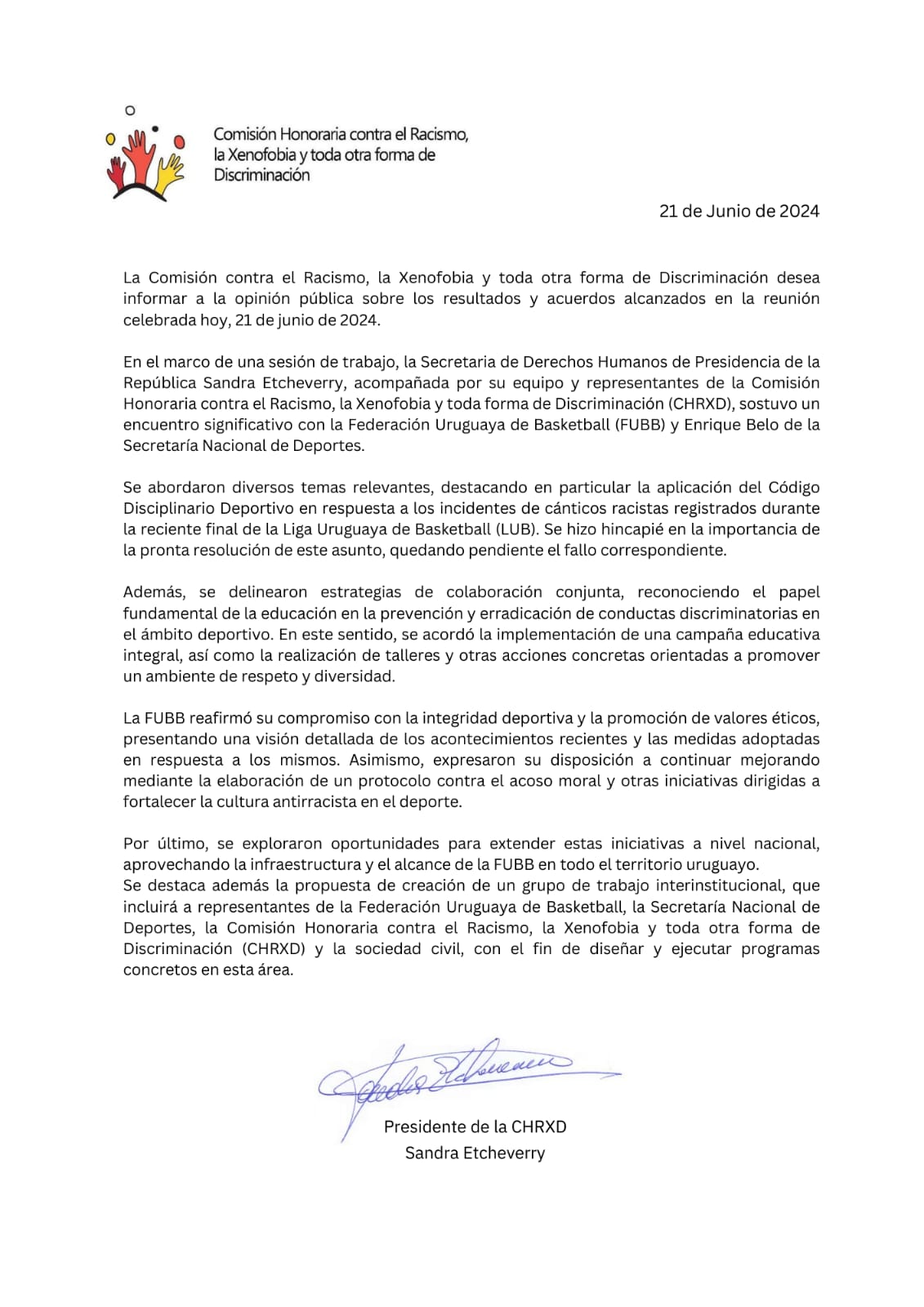Comunicado