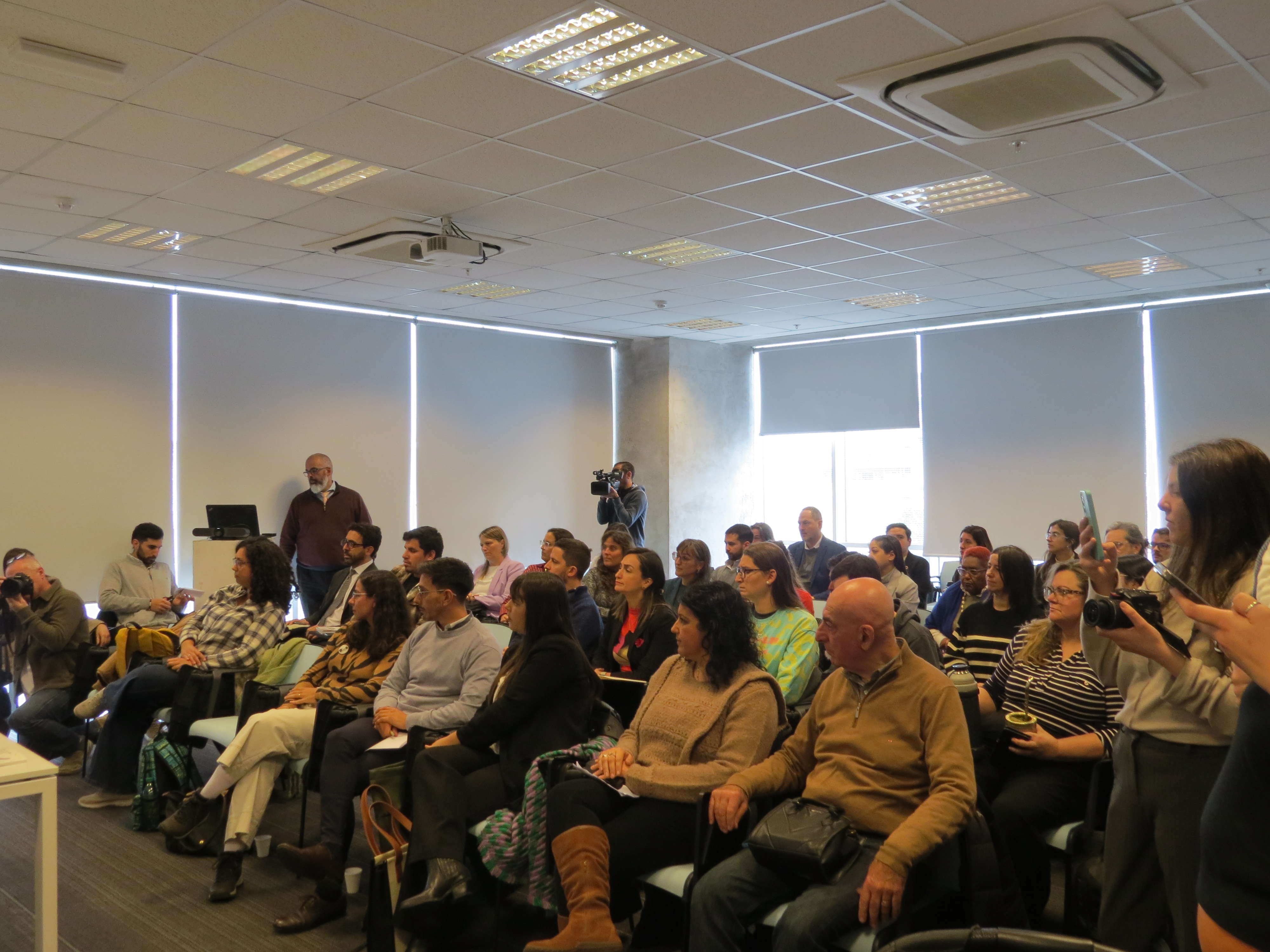 Asistentes a la presentación 