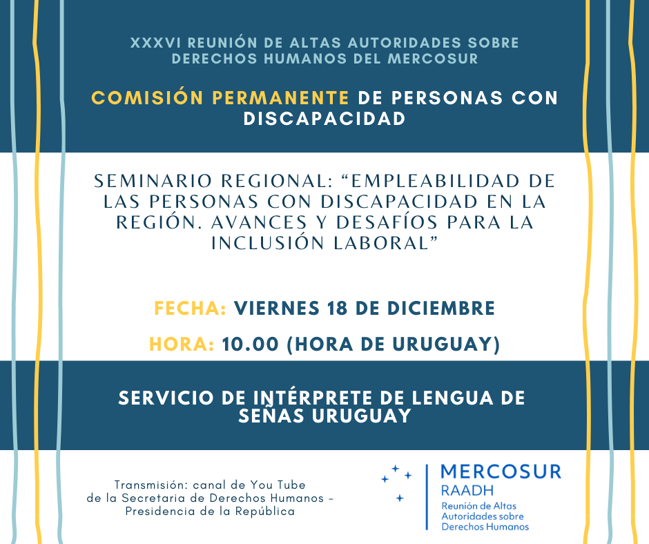 Invitación para el Seminario Regional 