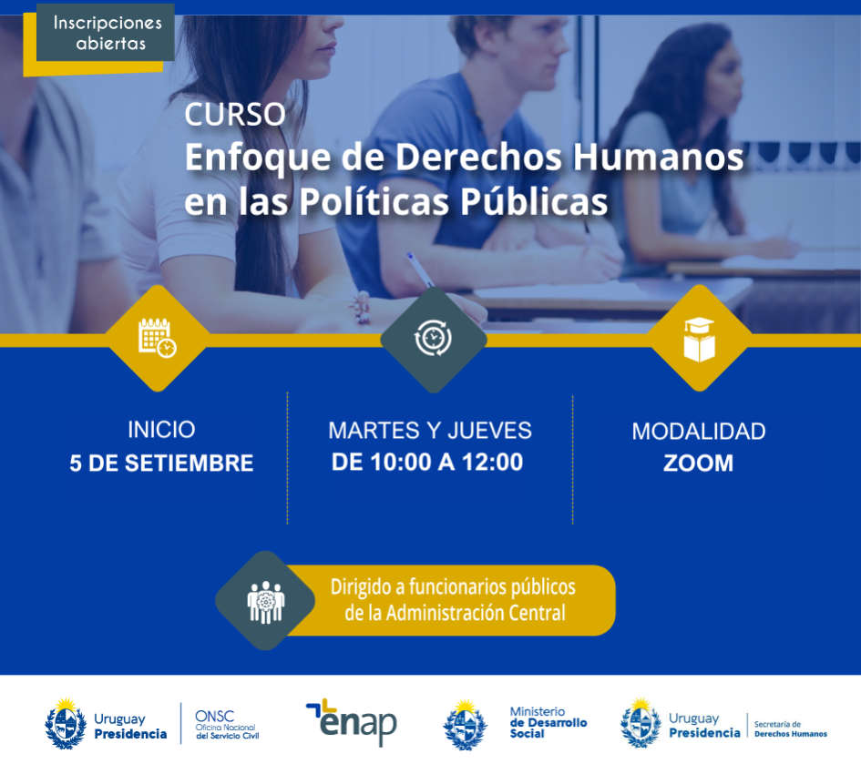 Curso: Enfoque de derechos humanos en las políticas públicas Curso: Enfoque de derechos humanos en las políticas públicas