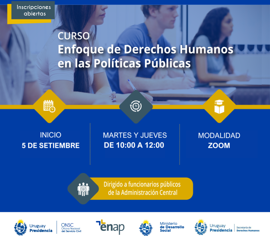 Curso: Enfoque de derechos humanos en las políticas públicas