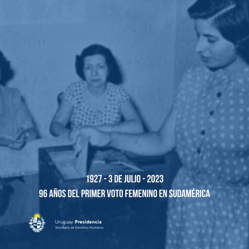 Aniversario del Primer Voto Femenino en Uruguay Aniversario del Primer Voto Femenino en Uruguay