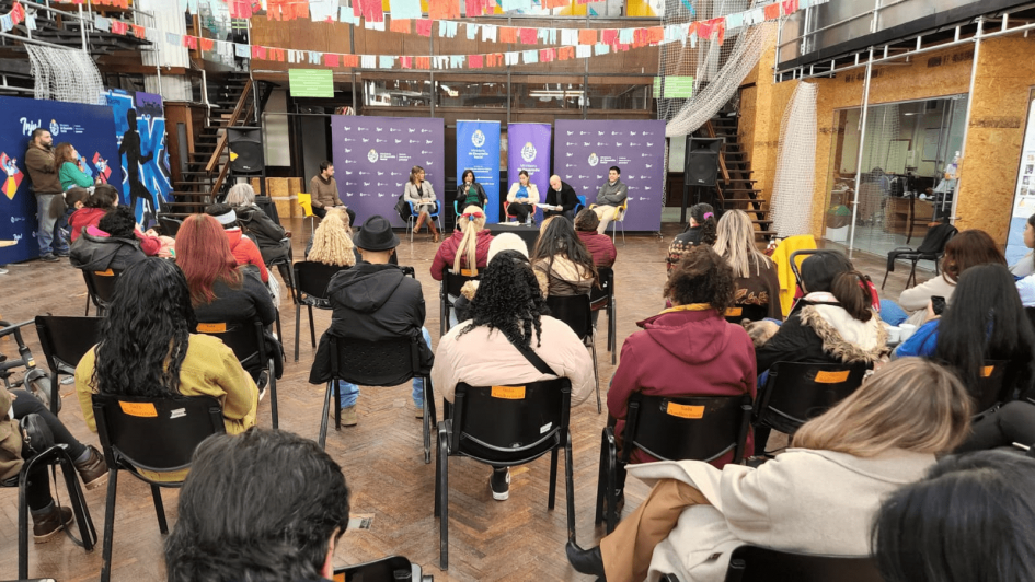 Jóvenes participantes del encuentro