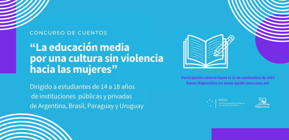 Afiche del concurso de cuentos. ¨¨