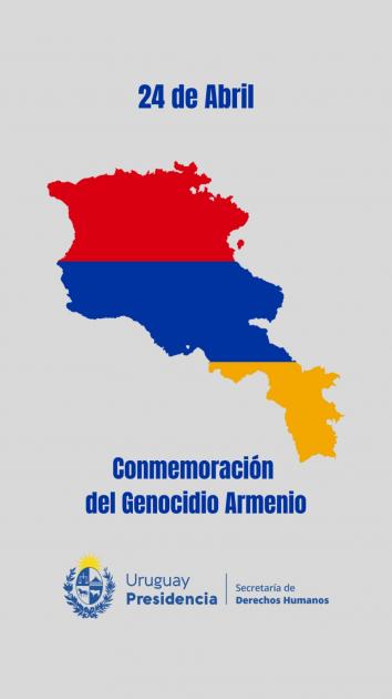 Placa Conmemoracion Genocidio Armenio
