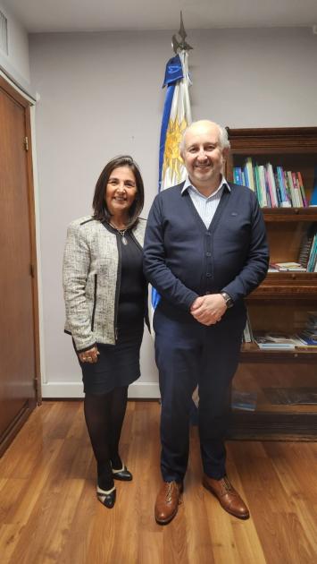 Secretaria de Derechos Humanos, Sandra Etcheverry, Ministro de Educación y Cultura Pablo da Silveira Secretaria de Derechos Humanos, Sandra Etcheverry, Ministro de Educación y Cultura Pablo da Silveira